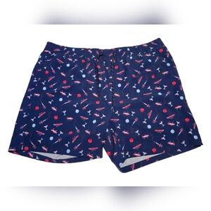 Columbia Men's Fishing Theme Shorts [XXL]